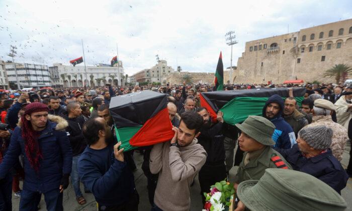Dozens Killed in Airstrike on Military School in Libyan Capital