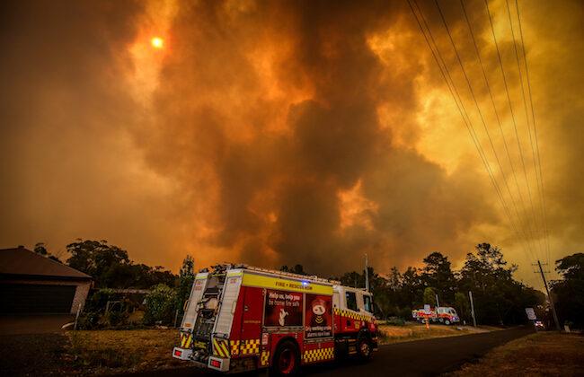 Bushfire Blazes on Sydney’s Outskirts