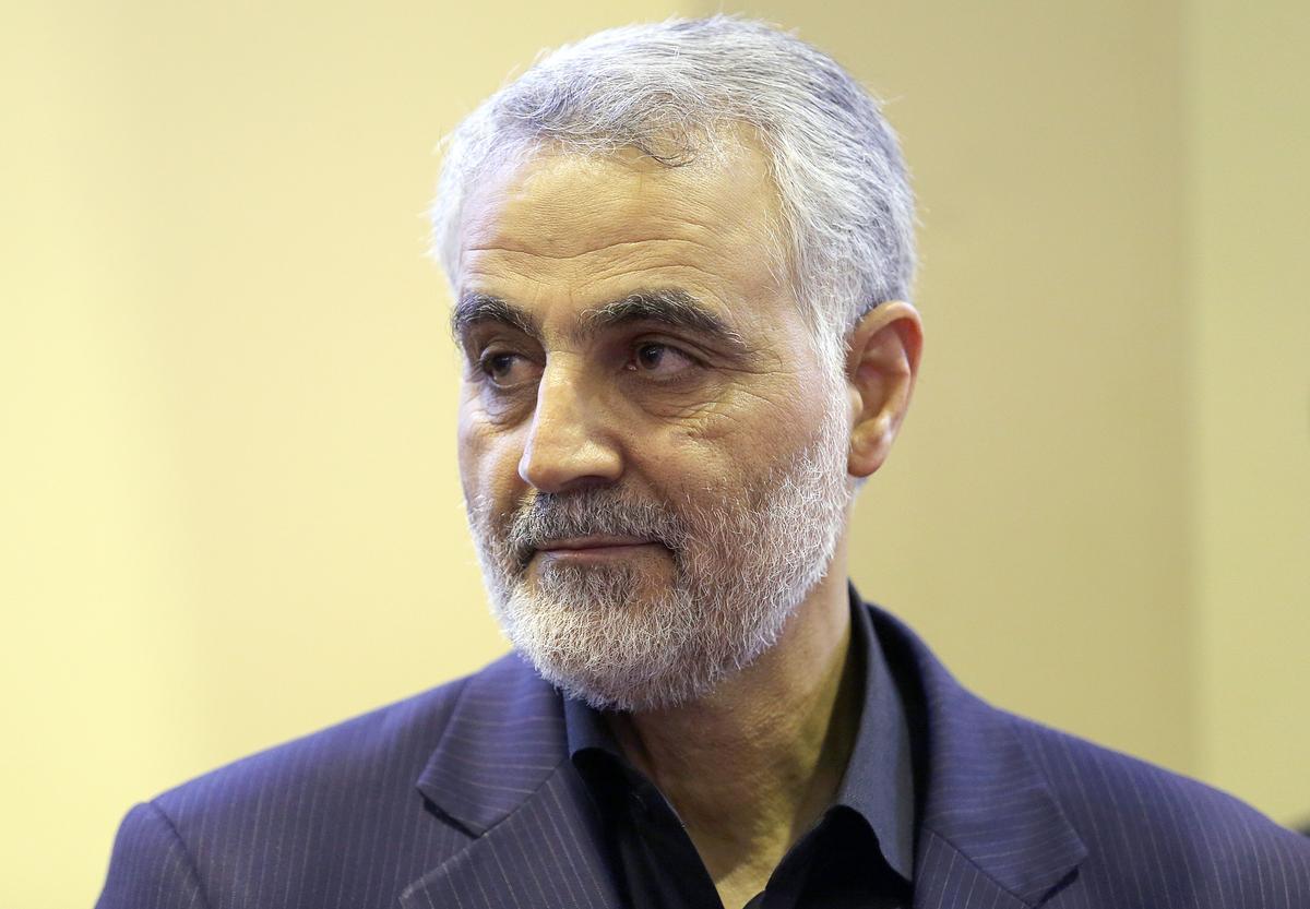 The commander of the Iranian Revolutionary Guard's Quds Force, Gen. Qassem Soleimani in Tehran, Iran, on Sept. 14, 2013. (Mehdi Ghasemi/ISNA/AFP via Getty Images)