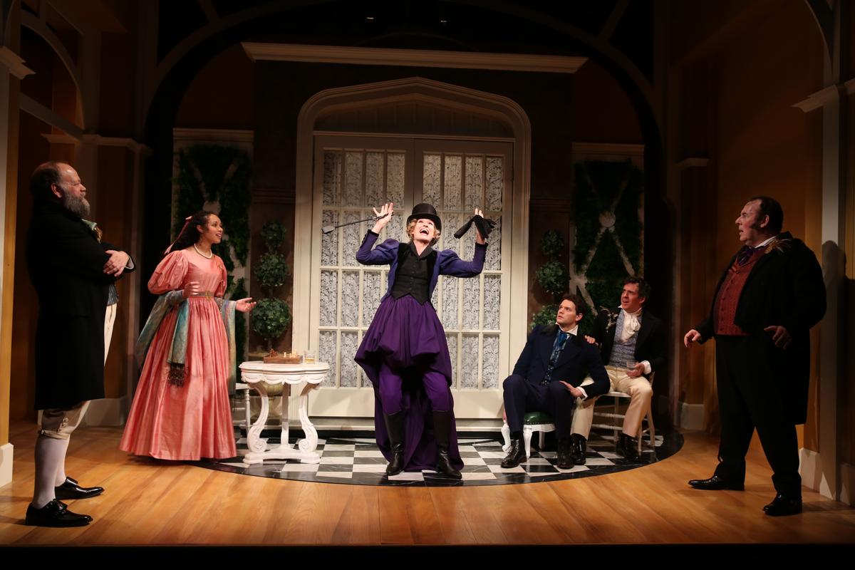 Theater Review: ‘London Assurance’: A Slow Build in This 19th-Century Farce