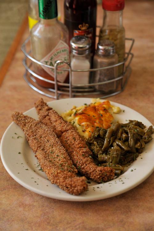 A catfish option from Arnold's. (Courtesy of Arnold's Country Kitchen)