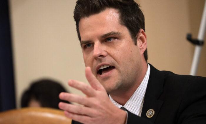 Gaetz Defends Voting With Democrats on War Powers Resolution