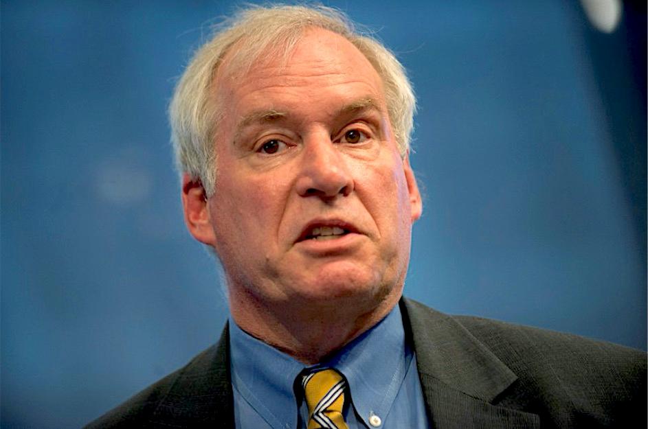 The Federal Reserve Bank of Boston President and CEO Eric S. Rosengren speaks at a conference in New York, on April 17, 2013. (Reuters/Keith Bedford/File Photo)