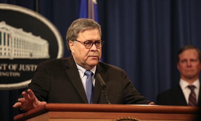 AG Barr Unveils National Commission to Study Law Enforcement, Justice System