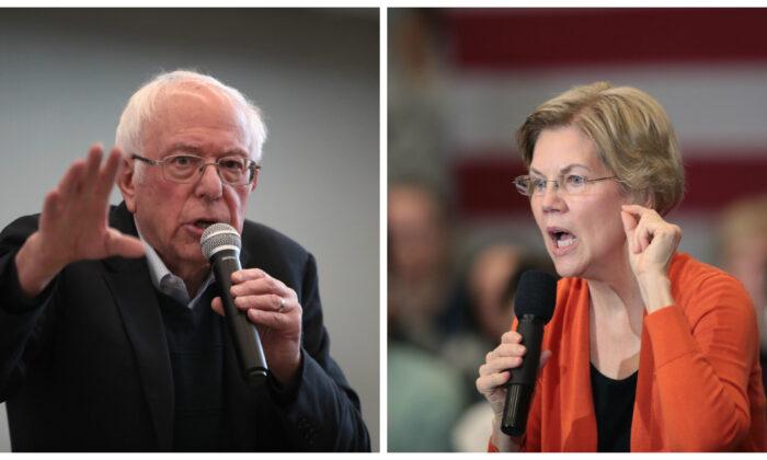 Sanders on Warren’s Claim That He Said a Woman Can’t Become President: ‘I Didn’t Say It’
