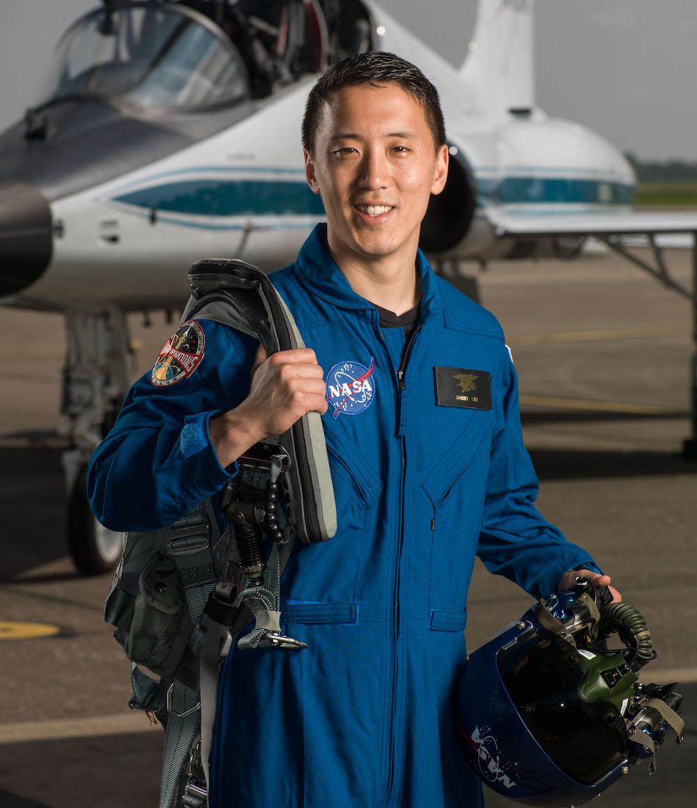 Jonny Kim, NASA's first Korean-American astronaut and one selected for the Artemis program, which will take humans to the moon by 2024. (©Wikimedia Commons | <a href="https://commons.wikimedia.org/wiki/File:Jonny_Kim_portrait_(cropped).jpg">NASA/Robert Markowitz</a>)