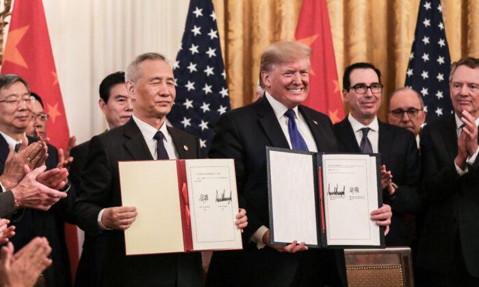 US, China Sign ‘Phase One’ Trade Deal, Calming Trade Tensions