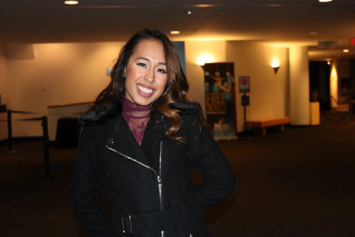 Kat Cardenas-Cruz, a professional musical theater performer, enjoyed Shen Yun at the George Mason Center for the Arts, on Jan. 18, 2020. (Jenny Jing/The Epoch Times)