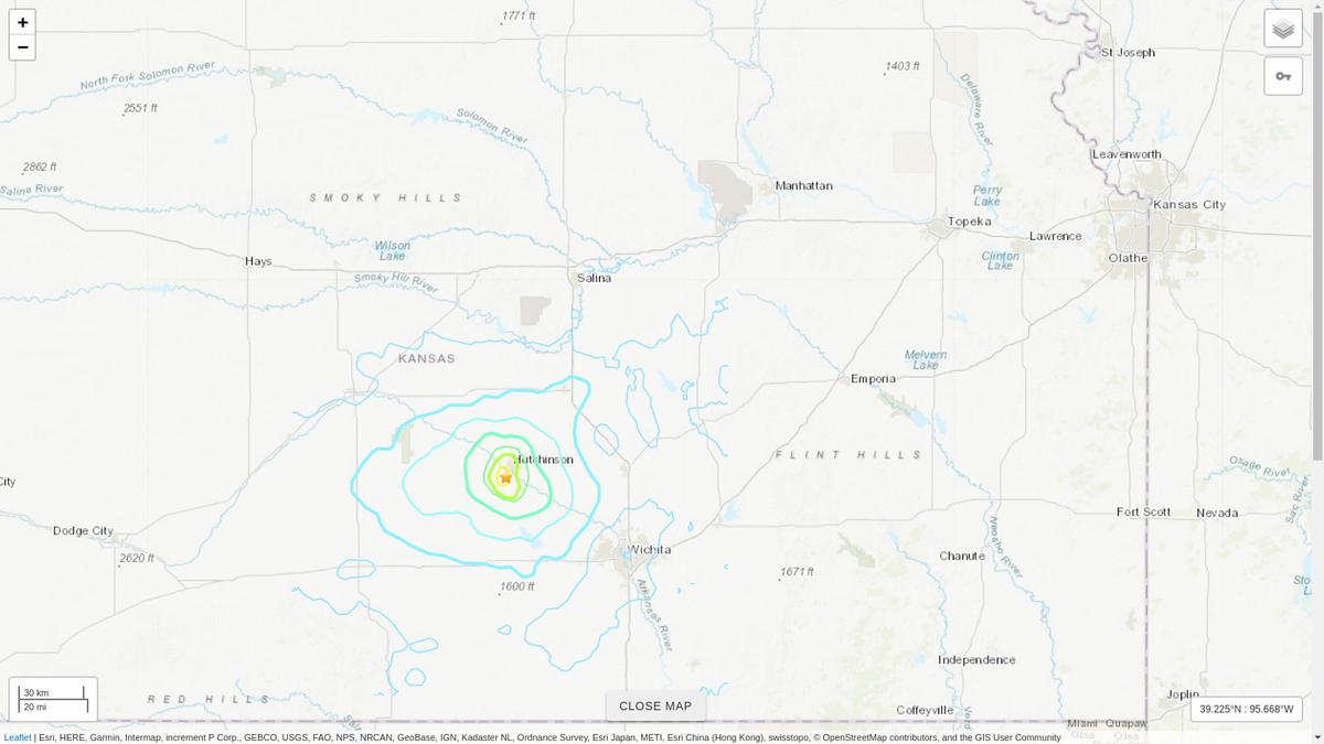 M4.5 Earthquake Hits Southern Kansas
