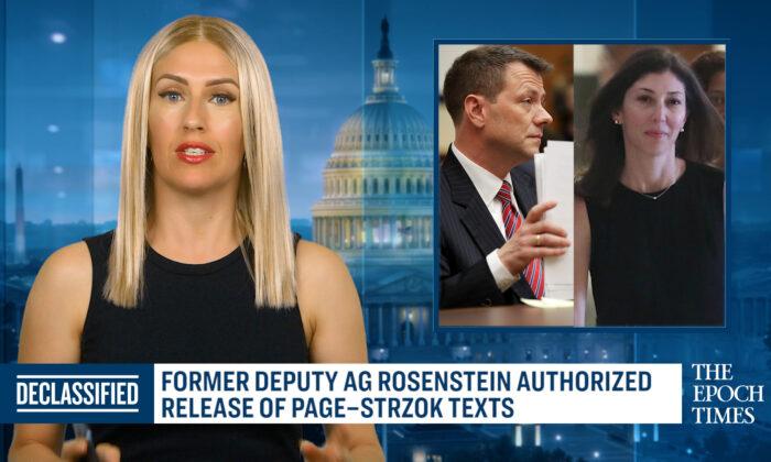 Rosenstein Says He Authorized Release of Page–Strzok Text Messages