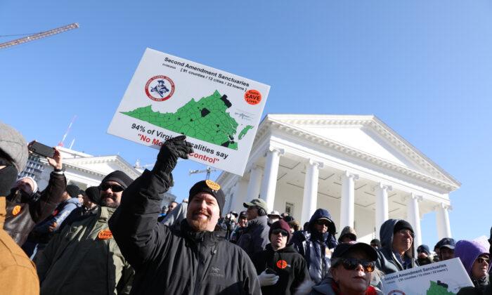 Virginia Senate Blocks Governor Northam’s Gun Control Bill