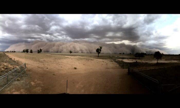 Dust Storms, Floods, Golf Ball-Sized Hail Stones Batter Australia’s East Coast