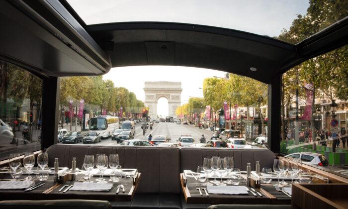Dinner on a Bus Is the Best Way to See Paris