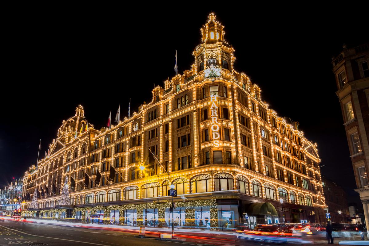 Harrods department store in Westminster. (Copyright visitlondon.com/Antoine Buchet)