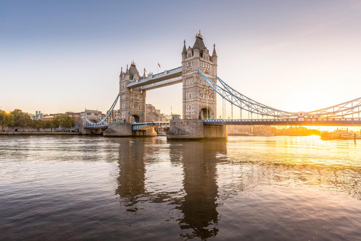London's iconic Tower Bridge. (Copyright visitlondon.com/Antoine Buchet)