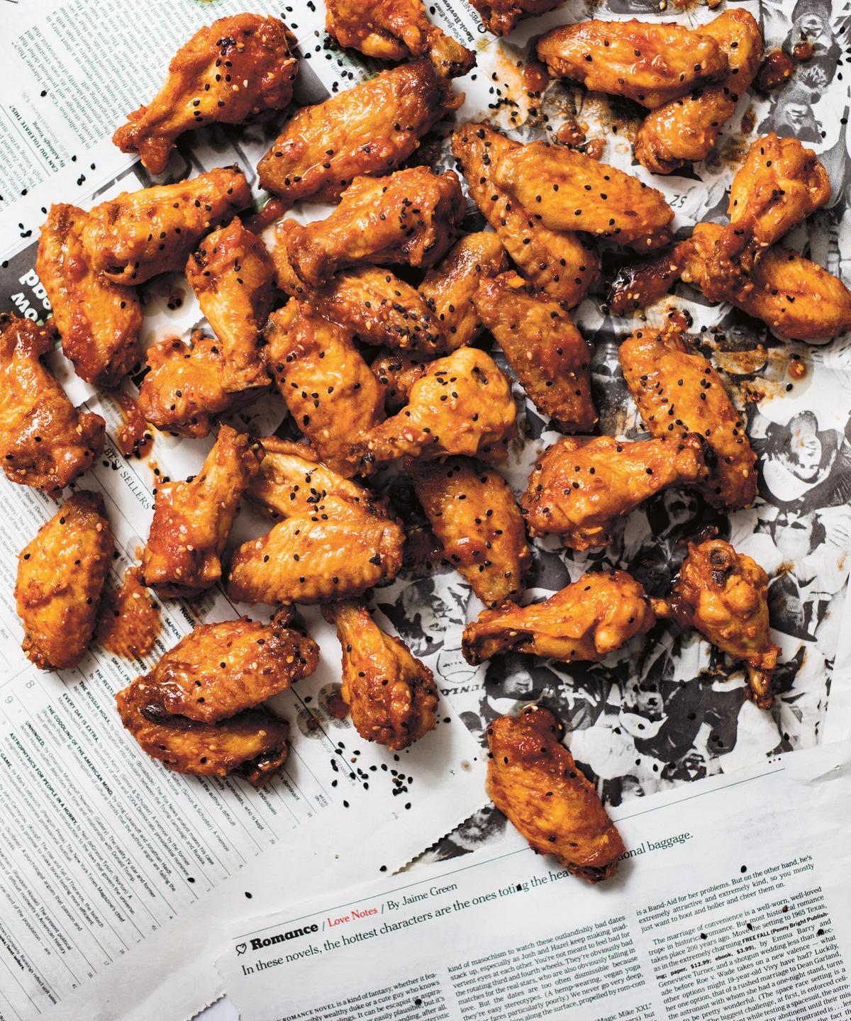 Oven-Baked Korean Chicken Wings