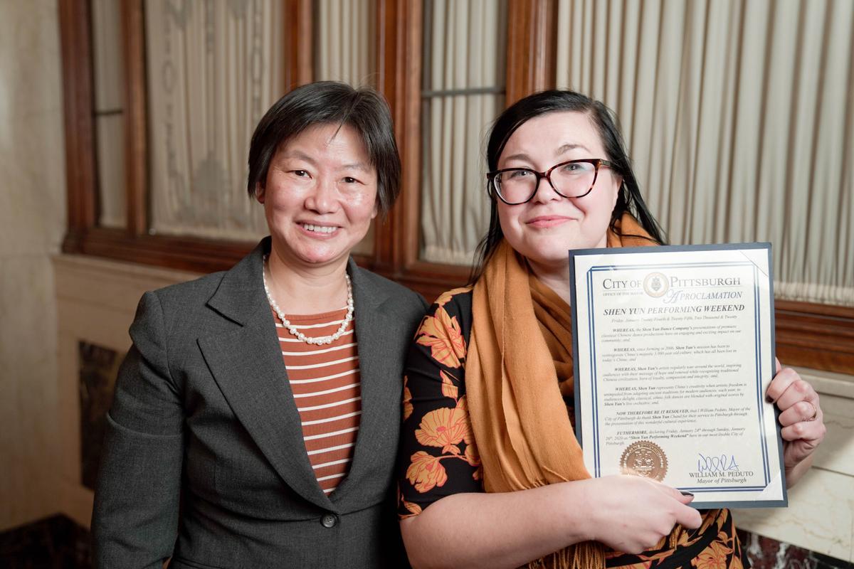 City of Pittsburgh Proclaims ‘Shen Yun Performing Weekend’ and Expresses Its Gratitude
