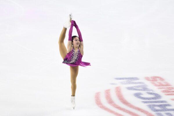 Alysa Liu performs in the Sr. Ladies Short Program during the US Figure Skating Championships at Greensboro Coliseum Complex in North Carolina on Jan 23, 2020. (Photo by Bob Donnan-USA TODAY Sports)