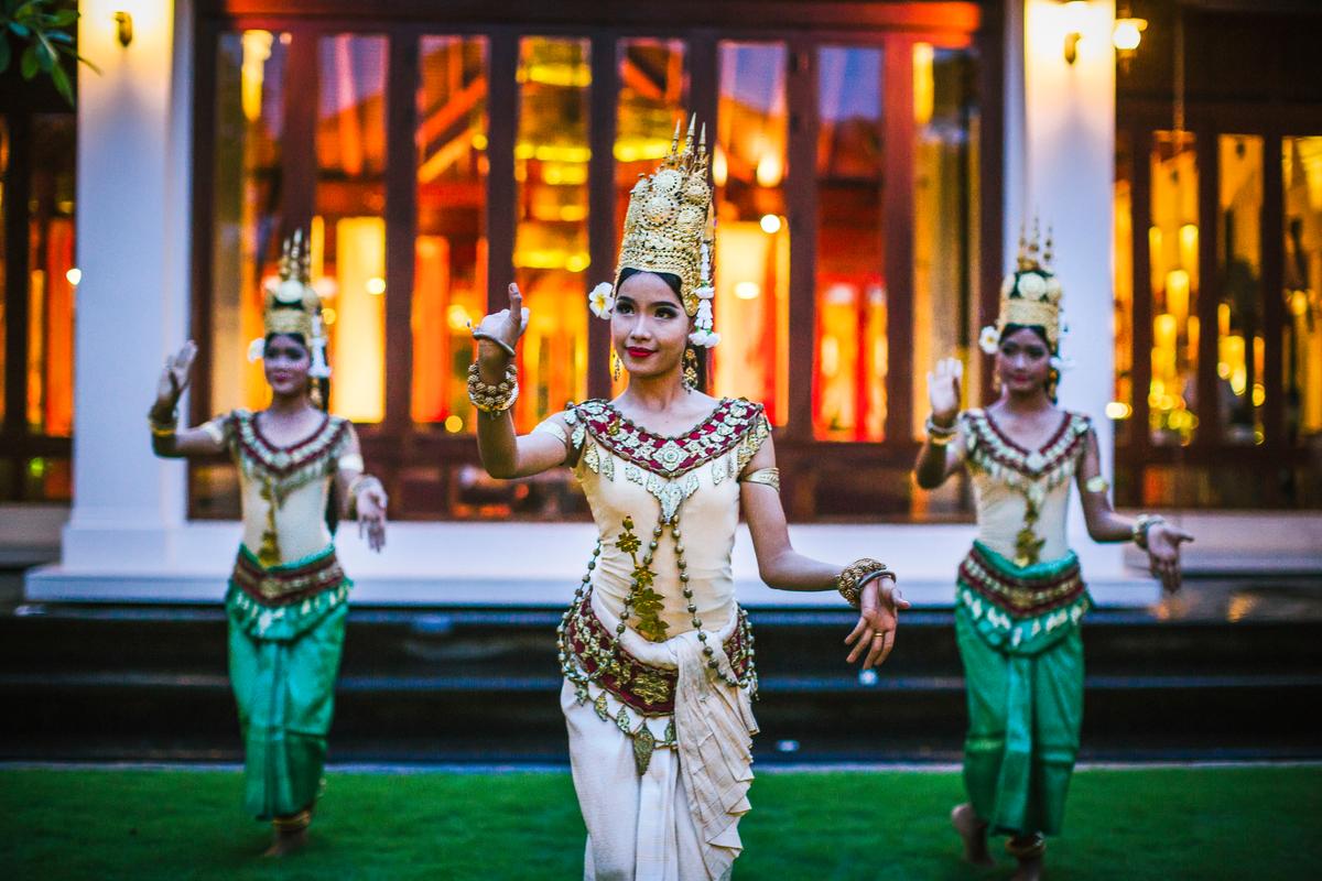 Khmer dancers at Anantara Angkor Resort. (Anantara Angkor Resort and Spa)