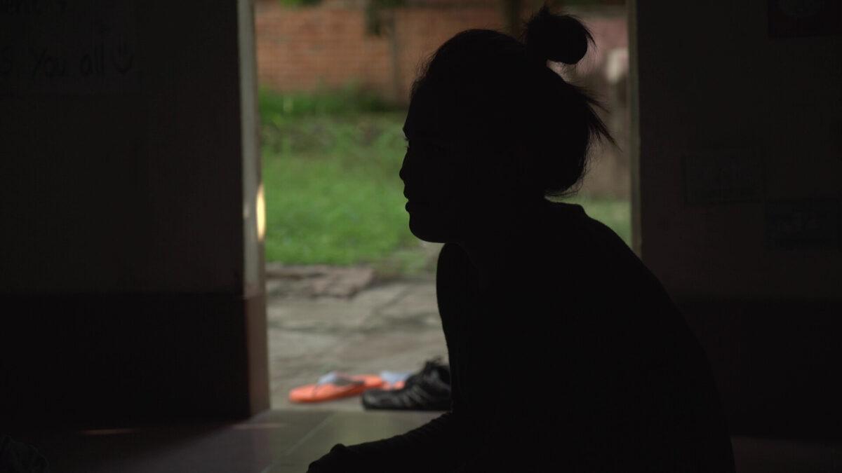 A survivor of sexual slavery from Cambodia, as she appears in Kelly Galindo’s documentary-film project “26 Seconds.” (Courtesy of Kelly Galindo)