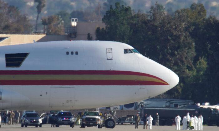 Plane With Americans Evacuated From China Lands in California