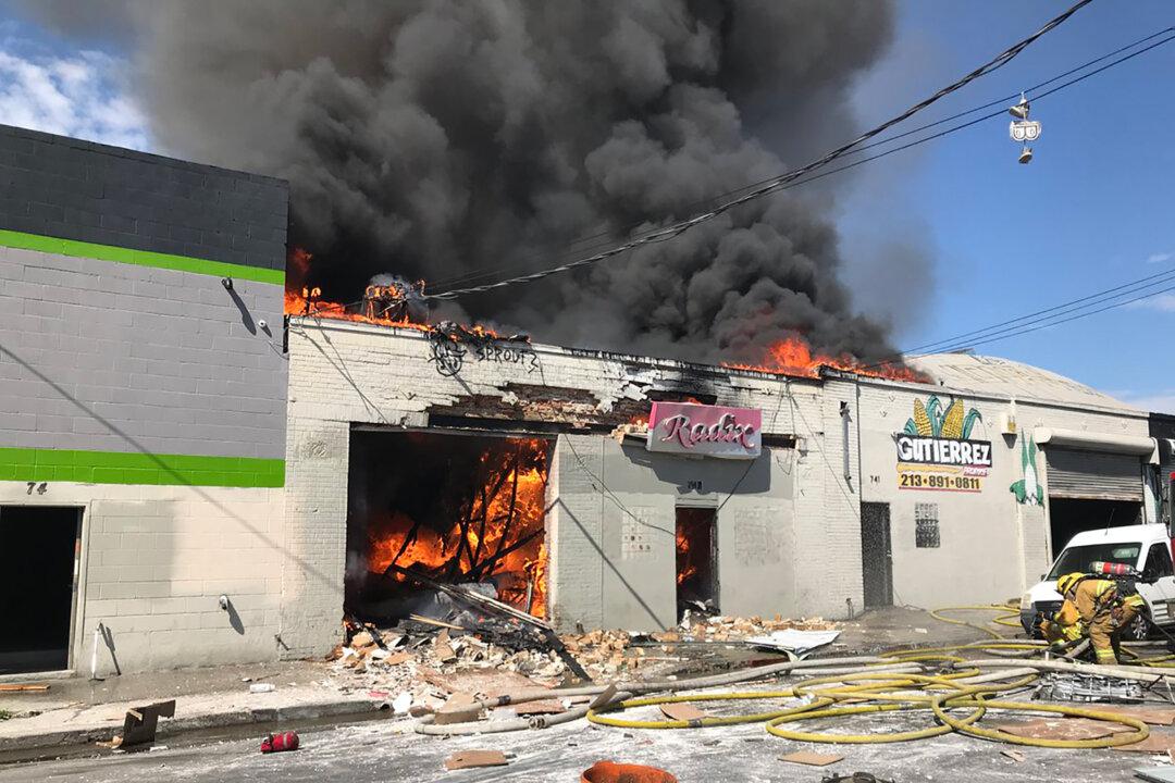 3 People Injured in Explosion and Fire in Los Angeles