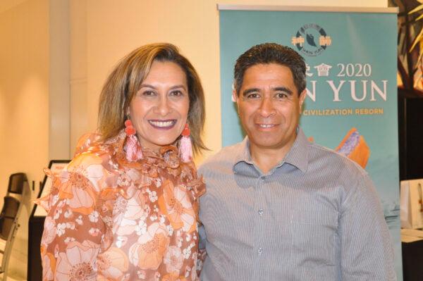 Elaine and Andrew Katene enjoyed Shen Yun at the Kiri Te Kanawa Theatre, Aotea Center, Auckland, New Zealand on Feb. 29, 2020. (Michael Zhang/The Epoch Times)