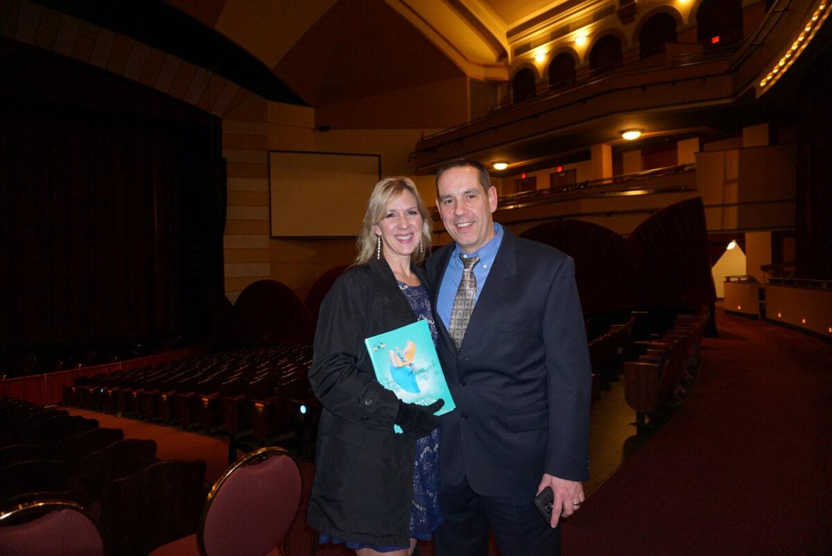 Kristine and Joe Haak enjoyed Shen Yun Performing Arts at the Miller High Life Theatre in Milwaukee, Wisconsin, on Feb. 1, 2020. (Nancy Ma/The Epoch Times)