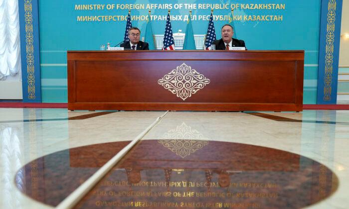 Pompeo, in Kazakhstan, Warns of China’s Growing Reach, Calls for Greater Economic Cooperation