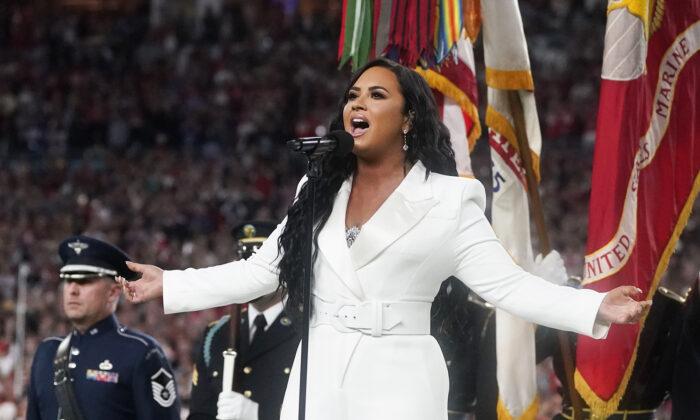 Demi Lovato Delivers Stunning Rendition of Star-Spangled Banner at Super Bowl LIV