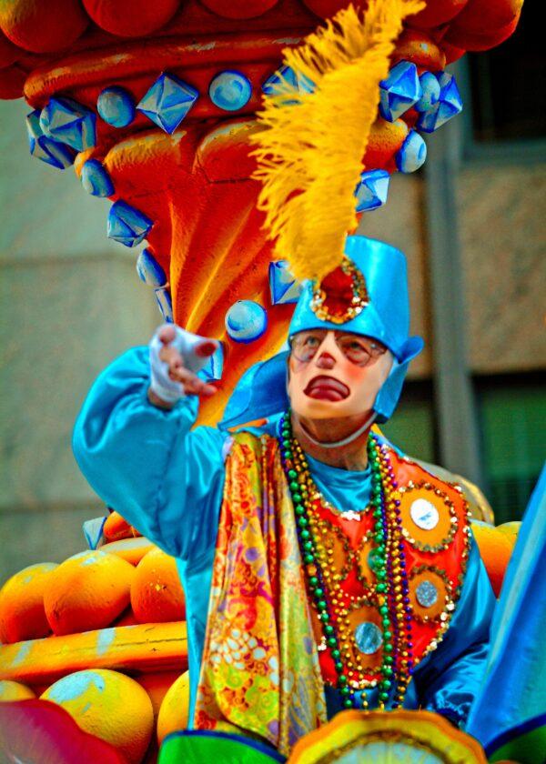 New Orleans is best known for its food, its jazz, and the way it celebrates Mardi Gras, the pre-Lenten festival of parades and parties. (Fred J. Eckert)
