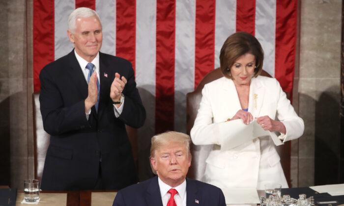 Pelosi Does Her Best to Reelect Trump at State of the Union