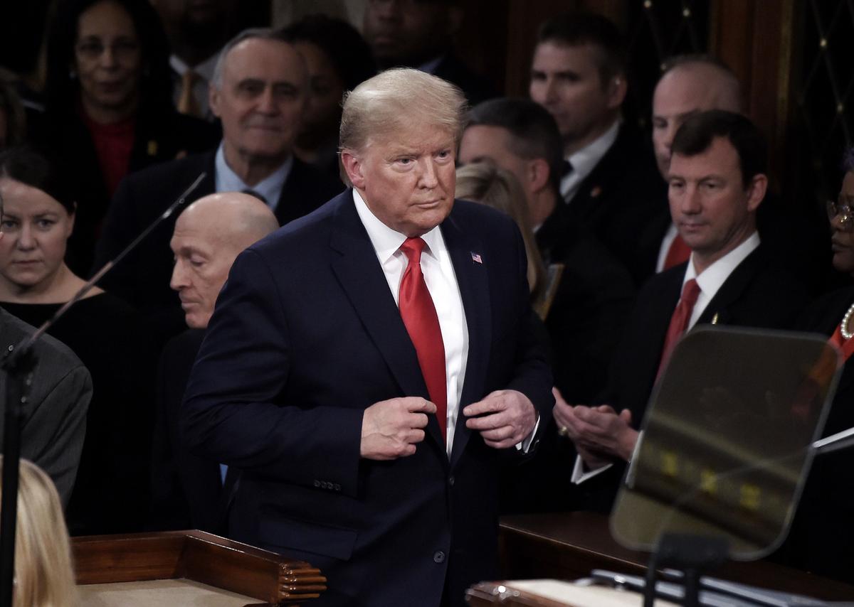 Trump: Congress Should Expunge Impeachment, ‘Terrible’ to Rip up SOTU Speech