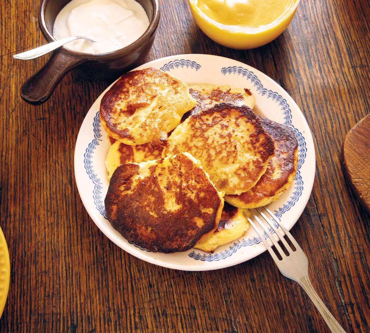 Farmer’s Cheese Pancakes (Syrniki)