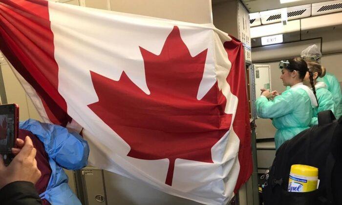 First Canada-Bound Flight Leaves Wuhan