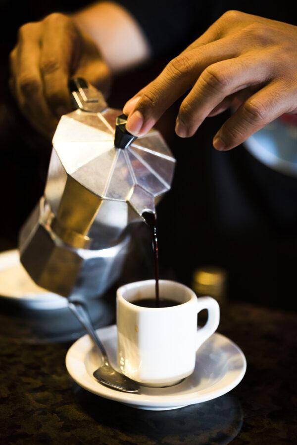 Moka pot coffee. (Shutterstock)