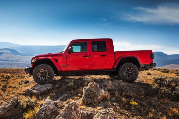 A marriage of a Jeep and a truck. (Courtesy of Jeep)
