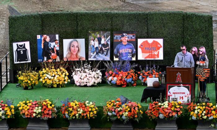 Altobelli Family, Who Died in Helicopter With Kobe Bryant, Honored at Memorial
