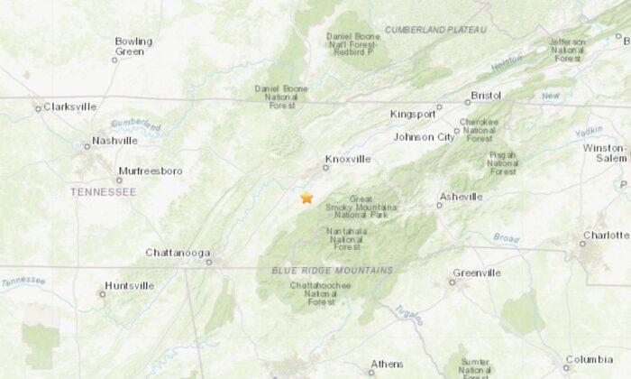 5 Small Earthquakes Hit Tennessee-North Carolina Border in Several Hours: USGS