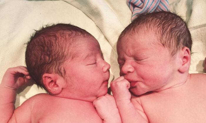 Parents Expecting Twins Opt to Not Learn Baby’s Gender–but They’re Cheering After Birth Reveal