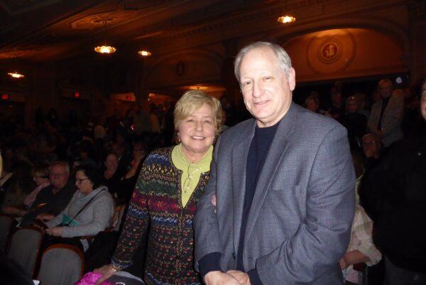 Nick Noel and Karen Noel saw Shen Yun at the Merriam Theater in Philadelphia, Penn., on Feb. 15, 2020. (Frank Liang/The Epoch Times)