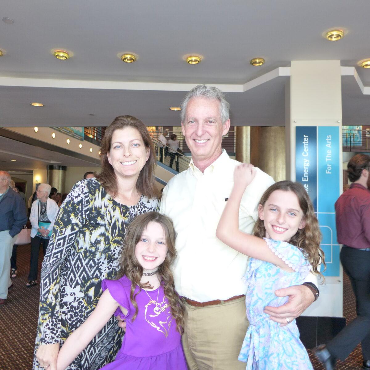 Jeff Cook and Christina Roach Cook enjoyed Shen Yun Performing Arts at the Mahaffey Theater in St. Petersburg, Florida, on Feb. 15, 2020. (Linda Lee/The Epoch Times)