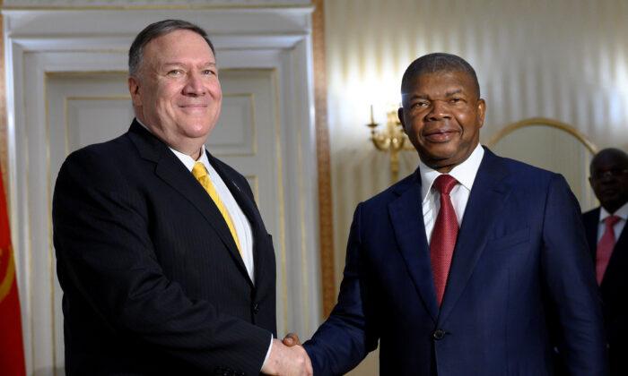 Pompeo in Africa Visit Praises Angola’s Moves Against Corruption, Promotes US Business