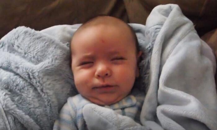 Dad Asks Baby ‘Did You Sleep Well?’ and the Little One’s ‘Answer’ Has Internet Cracking Up
