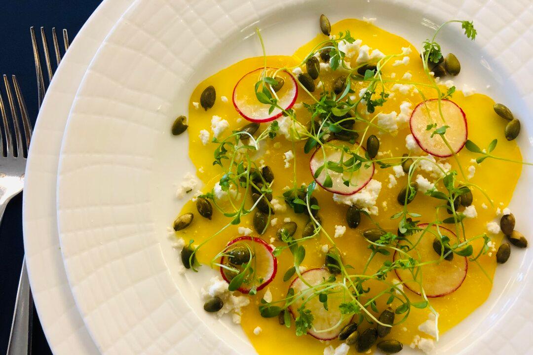 Golden Beet Carpaccio