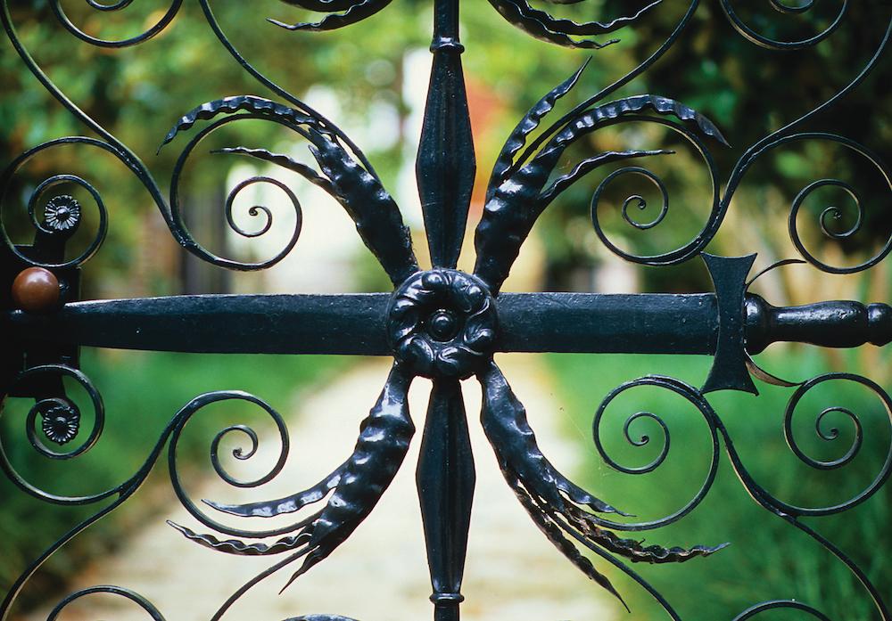 Charleston is known for its beautiful and intricate wrought iron works. (Courtesy of Explore Charleston, ExploreCharleston.com)