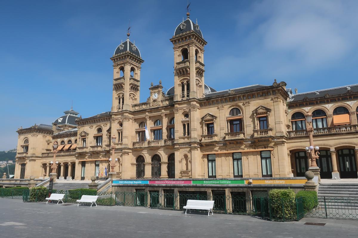 San Sebastian's City Hall was originally built as a casino in 1887, but became home to the city council in 1945. (Kevin Revolinski)