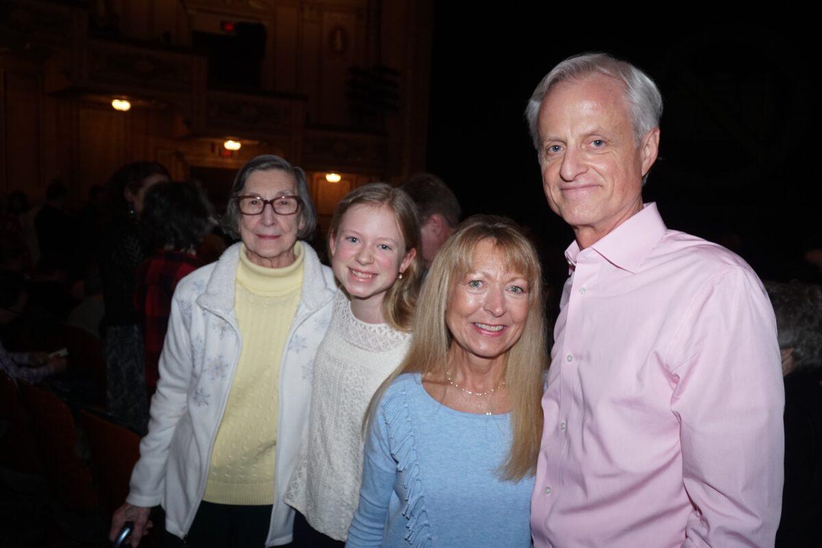 Keith and Lora Dutill both described Shen Yun as a performance of grace after seeing the performance at the Merriam Theater in Philadelphia on Feb. 22, 2020. (The Epoch Times)