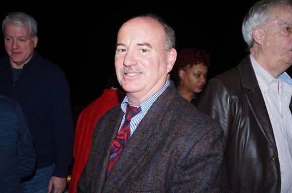 James Groome at the Merriam Theater in Philadelphia, Pennsylvania, on Feb. 22, 2020. (Lily Sun/The Epoch Times)