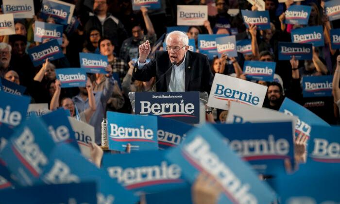 Bernie Sanders Cements Front-Runner Status With Landslide Win in Nevada